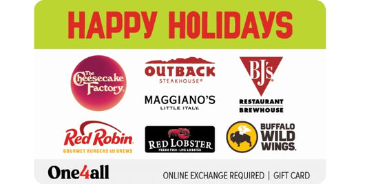 Happy Holidays gift card
