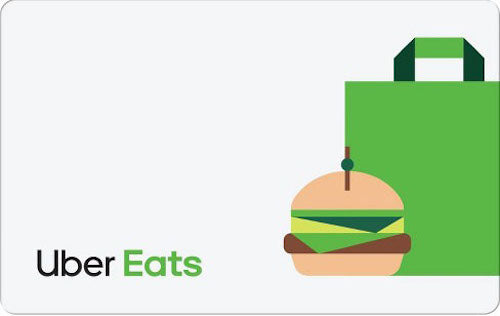 Uber Eats gift card